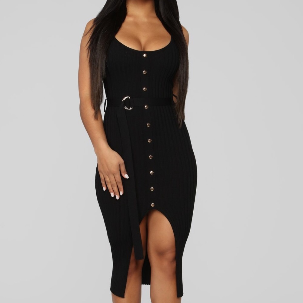 Fashion Nova dress - Black